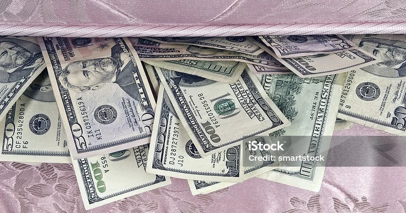 Деньги под подушкой