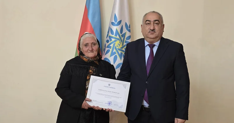 YAP Laçın rayon təşkilatında partiya veteranlarının iştirakı ilə görüş keçirilib