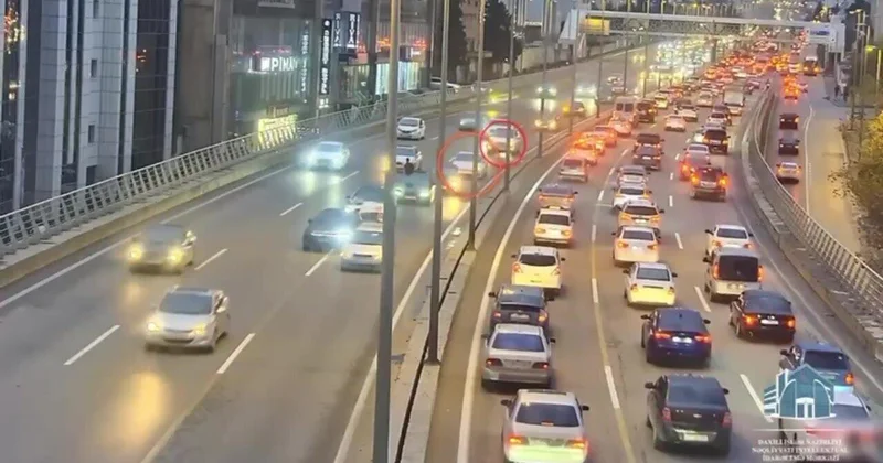 ДТП произошло в свадебном кортеже в Баку ВИДЕО