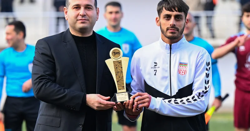 “Şəmkir”in futbolçusu mükafatlandırıldı