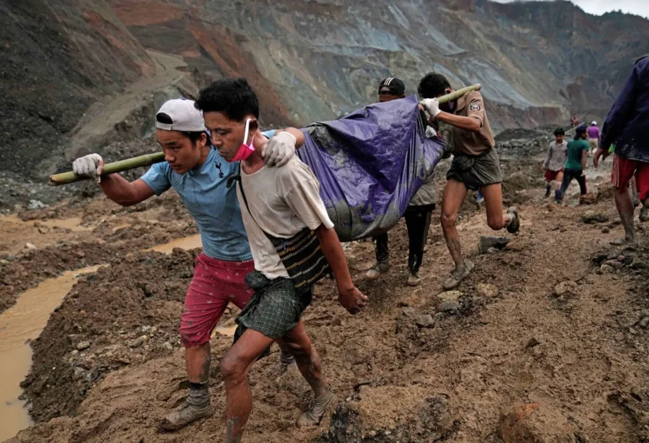 Myanmada palçıq axını nəticəsində ölənlərin sayı 32 yə çatıb AZƏRTAC