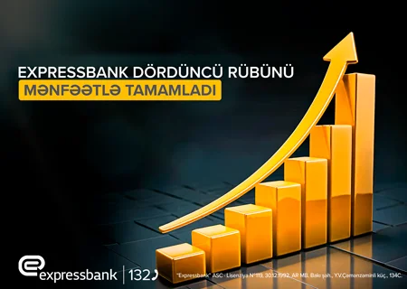 Fiziki şəxslərin depozit portfeli 33% artıb Expressbank