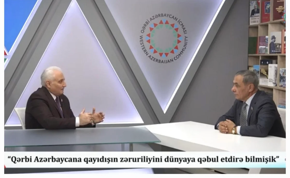 Qərbi Azərbaycana qayıdış Müzakirə Yeni Gündəm