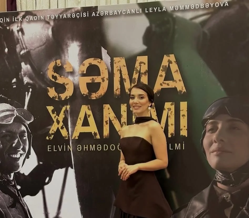 “Səma xanımı” danışdı: Azərbaycanın ilk qadın təyyarəçisini canlandırmaq… FOTO