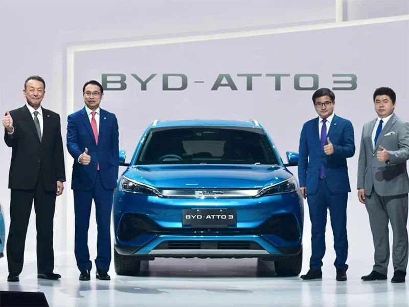 Yaponiyada BYD Toyota dan daha çox elektrik avtomobil satır