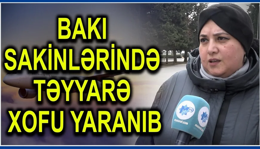 Bakı sakinlərində TƏYYARƏ XOFU yaranıb qatarla gedək!