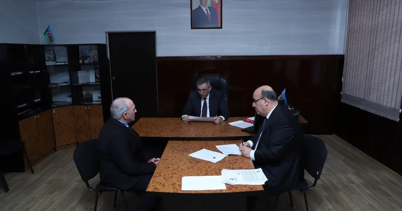 Mürsəl İbrahimov Neftçalada vətəndaş qəbulu keçirib