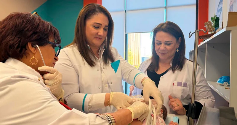 Füzulidə qadınlar və yenidoğulmuşlar üçün səyyar tibbi aksiya FOTO