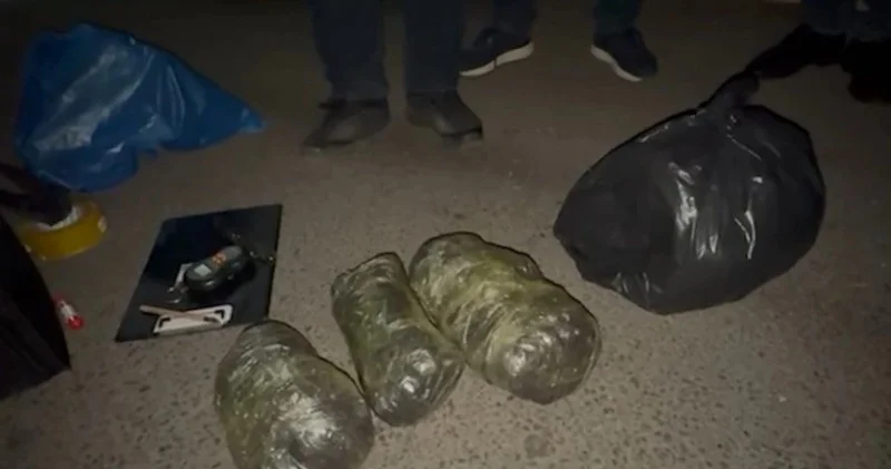 Narkokuryerdən 5 kq marixuana aşkarlandı