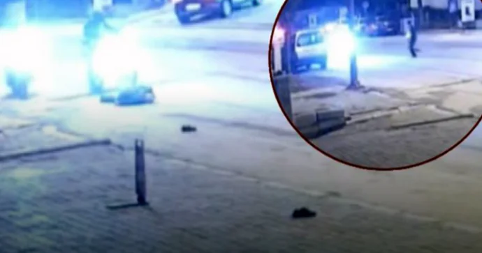 Keçiddən keçməyən 84 yaşlı piyadanı motosiklet vurub öldürdü VİDEO