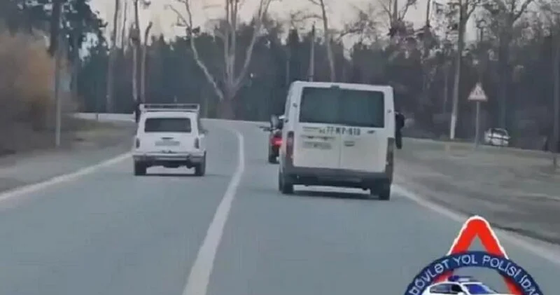 Пьяный водитель устроил опасный побег от полиции ВИДЕО