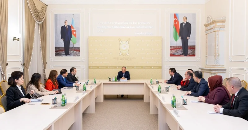 Кямран Алиев обсудил вопросы сотрудничества с заместителем генпрокурора Стамбула