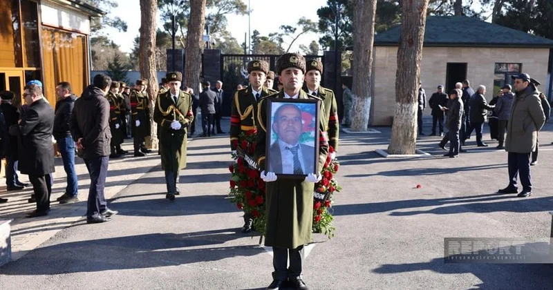 Milli Qəhrəman Şahin Tağıyev son mənzilə yola salındı VİDEO