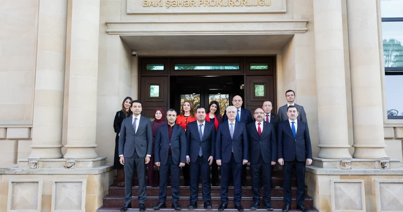 Делегация прокуратуры и судей Стамбула посетила Азербайджан с рабочим визитом ФОТО