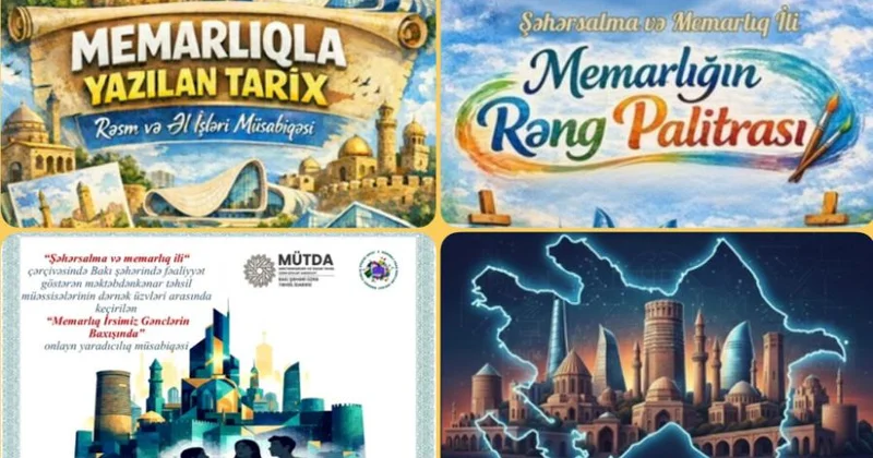 Paytaxt məktəblərində “Şəhərsalma və Memarlıq İli nə həsr olunan müsabiqələrə başlanılıb