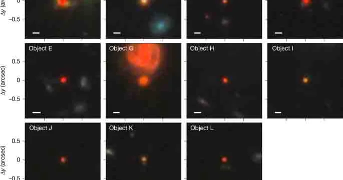 Ceyms Uebb teleskopunun gördüyü kiçik qırmızı nöqtələrin sirri açıldı