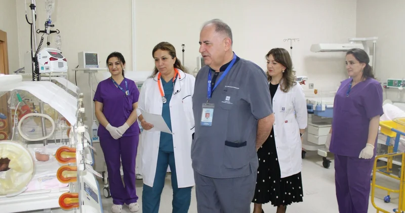 Mərkəzi Gömrük Hospitalında yenidoğulmuşlara 24/7 rejimində yüksək standartlı neonatoloji xidmətlər göstərilir FOTOLAR