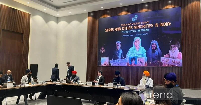 Bakıda Hindistanın etnik azlıqlara qarşı repressiv siyasətinə həsr edilən konfrans başlayıb FOTO