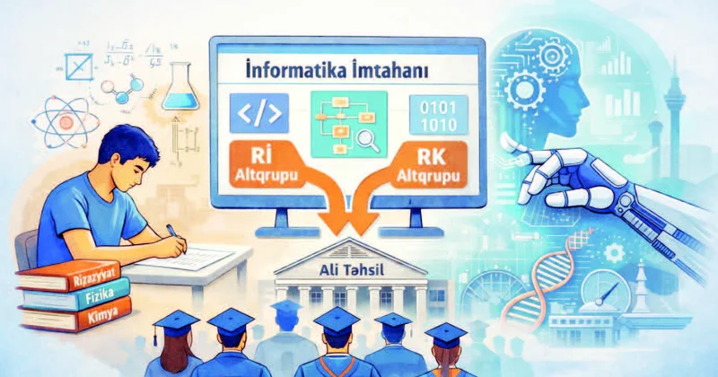 İnformatika fənni rəqəmsal dövrün bələdçisidir