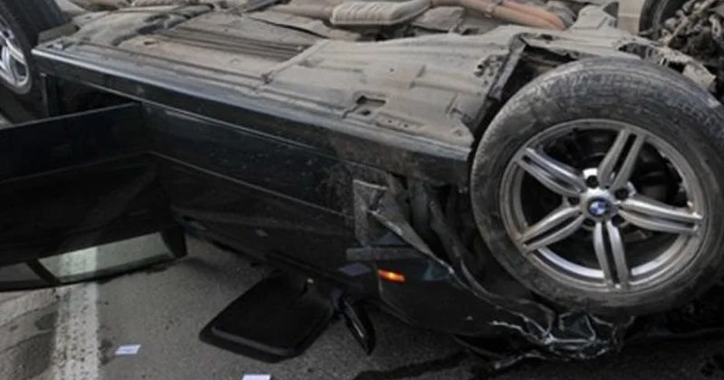 Goranboyda maşın aşdı 3 nəfər xəsarət aldı (YENİLƏNİB)