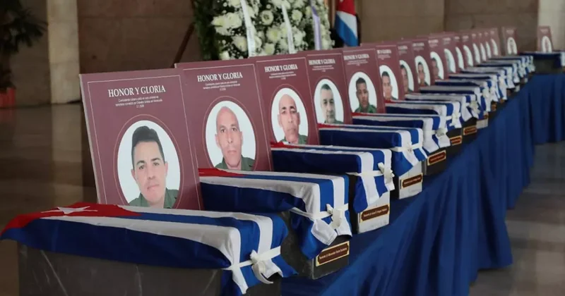 Посол России на Кубе принял участие в церемонии прощания с погибшими кубинскими военными ВИДЕО/ФОТО