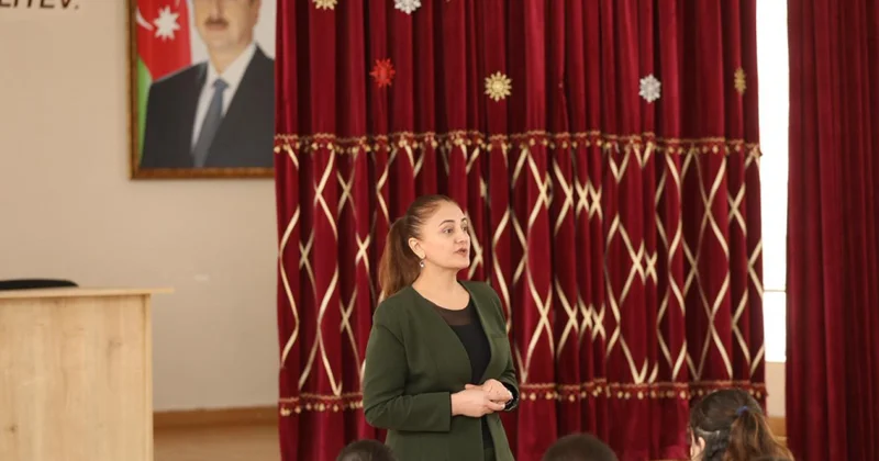 “Sağlam məktəbli” layihəsi çərçivəsində ilin ilk maarifləndirmə tədbiri keçirilib