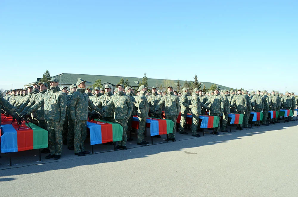 Новобранцы ВС Азербайджана принесли присягу