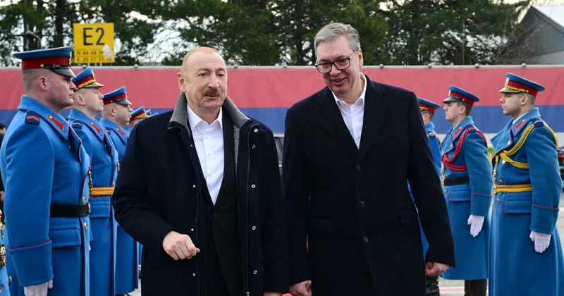 Завершился визит Президента Ильхама Алиева в Сербию (ФОТО)