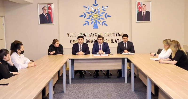 YAP Gəncə şəhər təşkilatı tədbir keçirdi FOTOLAR