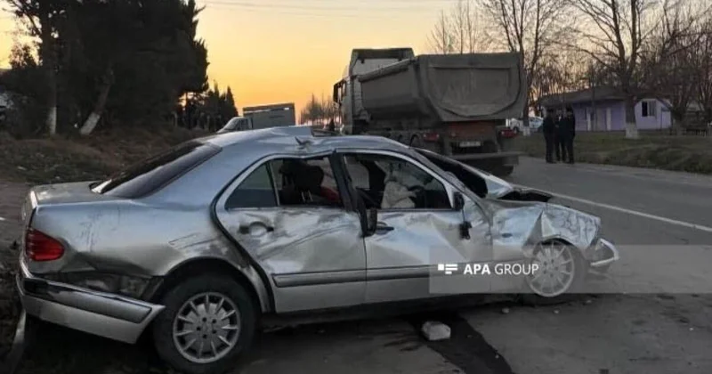 Тяжелое ДТП в Физули, есть погибший
