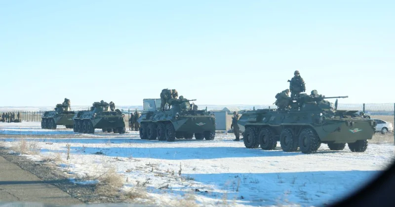 Десантно штурмовые войска Казахстана проходят внезапную проверку боеготовности
