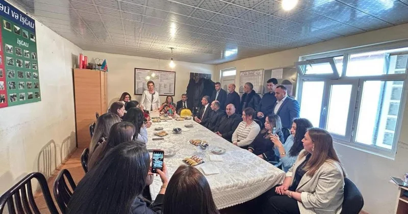 YAP Kəlbəcər rayon Ərazi Partiya Təşkilatının sədri Mehparə xanım Əzimovanın 60 illik yubileyi münasibətilə görüş keçirilib