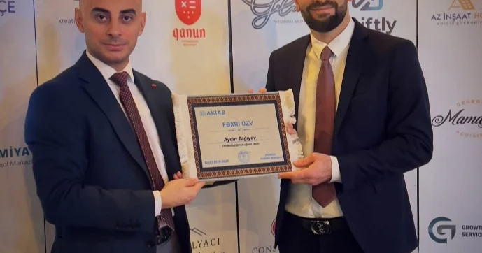 Aydın Tağıyev AKİAB tərəfindən Fəxri üzv seçildi