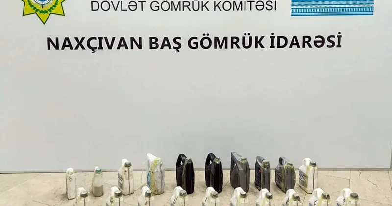 Naxçıvanda ƏMƏLİYYAT: İrandan Türkiyəyə gedən yük maşını yoxlamaya cəlb edildi FOTO
