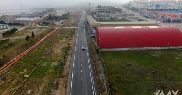 Masazırda bu yolun əsaslı təmiri yekunlaşıb VİDEO