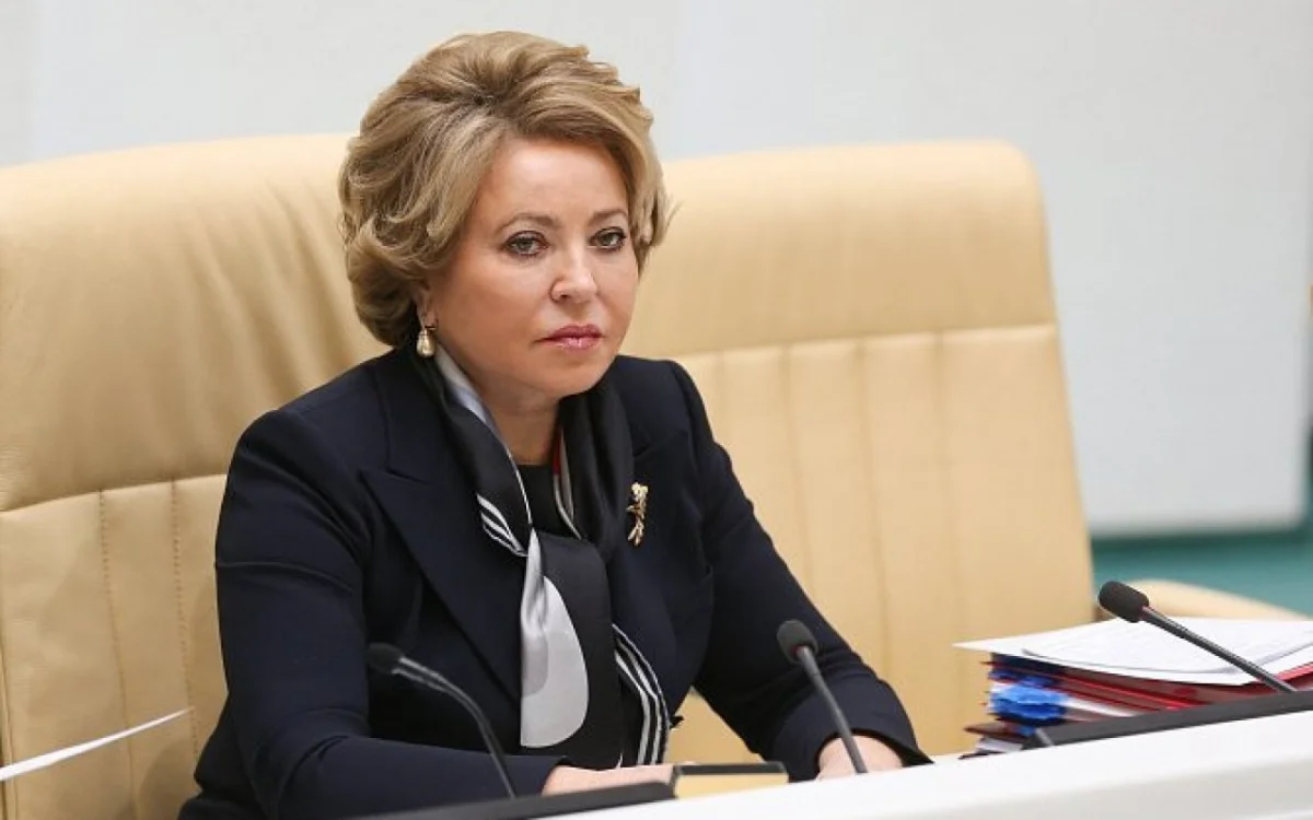 Valentina Matviyenko Azərbaycana səfərə gəlir