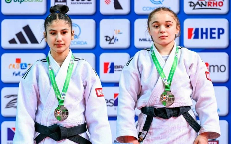 Cüdoçularımız Xorvatiyada daha 2 medal qazandı