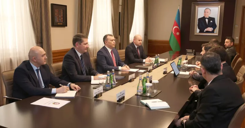 Сахиль Бабаев принял делегацию во главе с президентом ЧБТР ФОТО