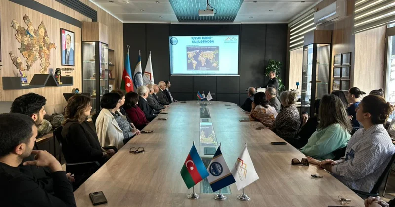BDU tələbələri “Dəmirli” yatağının geoloji genetik modeli haqqında məlumatlandırılıblar