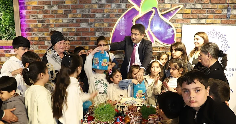 Ağstafada bayram ərəfəsində şəhid övladları ilə görüş keçirilib FOTOLAR
