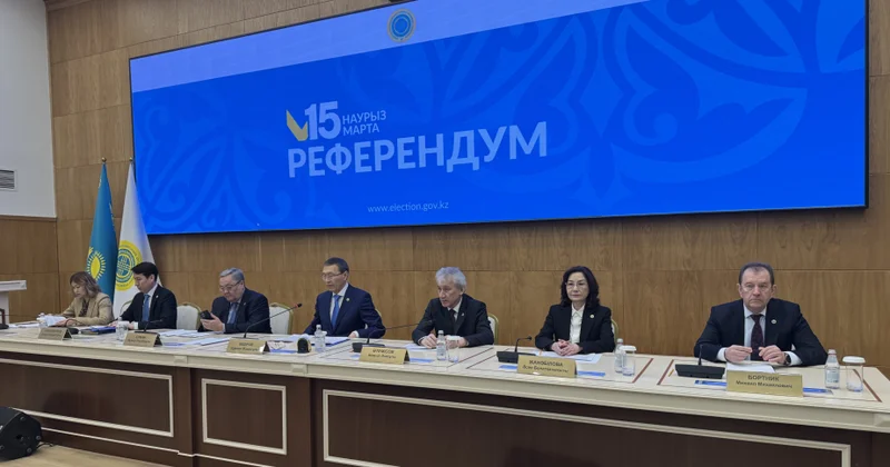 В Казахстане обнародованы предварительные итоги референдума
