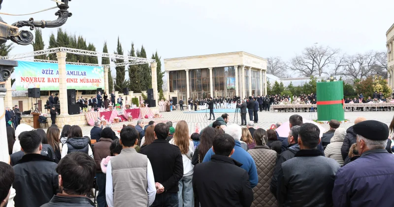 Novruz gəldi, yaz gəldi Ağdamda Novruz coşqusu