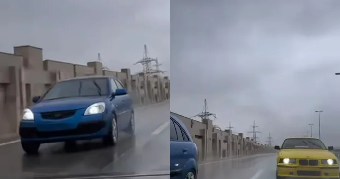 Avtoxuliqanlıq edərək sosial mediada video paylaşanlar həbs edildi FOTO VİDEO