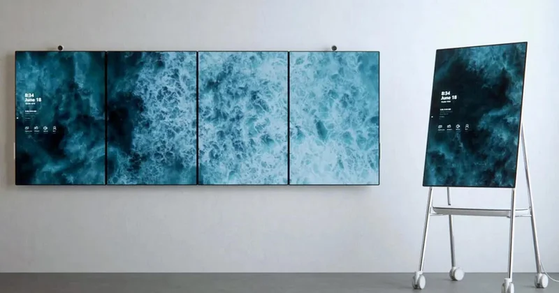 Microsoft свернула производство интерактивных экранов Surface Hub