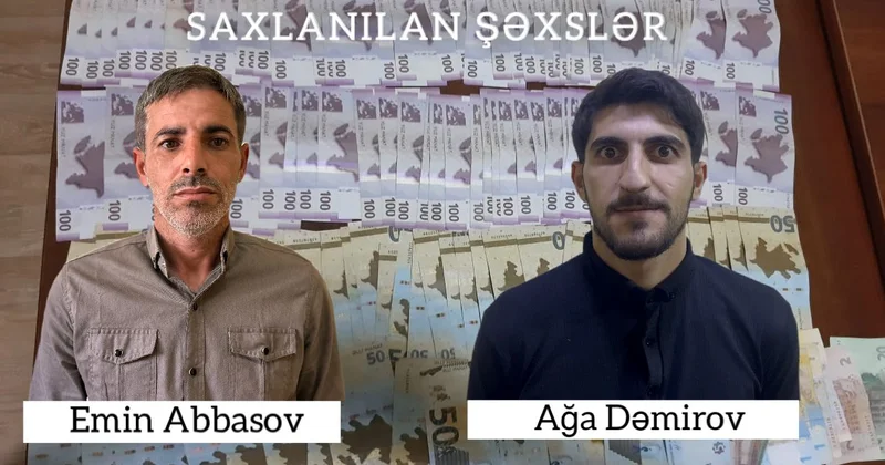 Evdən 15000 manat oğurlayan iki nəfər saxlanıldı