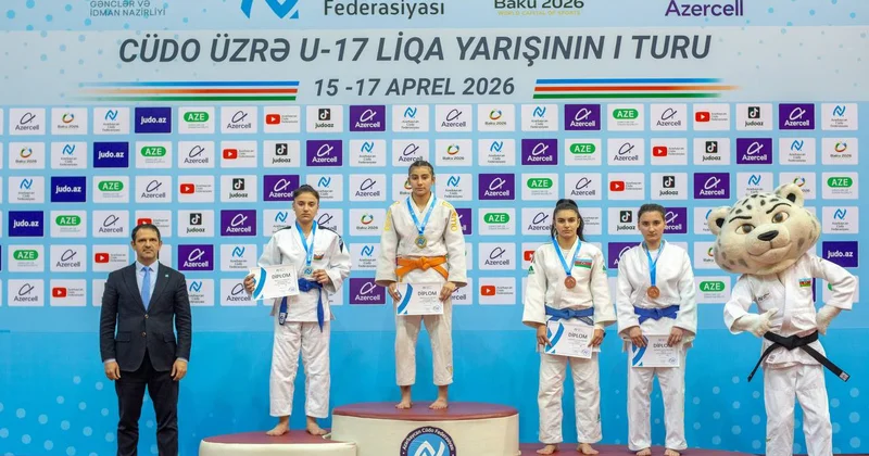 Yeniyetmə cüdoçuların Liqa yarışında ikinci günün qalibləri bəlli olub FOTO
