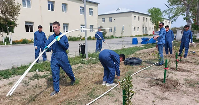 Neftçala Peşə Məktəbində tədris yeniləndi Fotolar