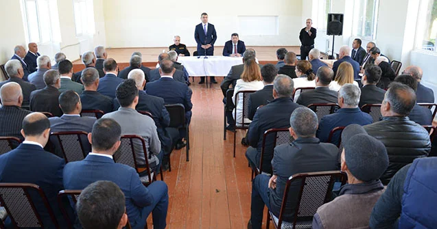 Kürdəmirin icra başçısı səyyar görüşlər keçirdi Fotolar