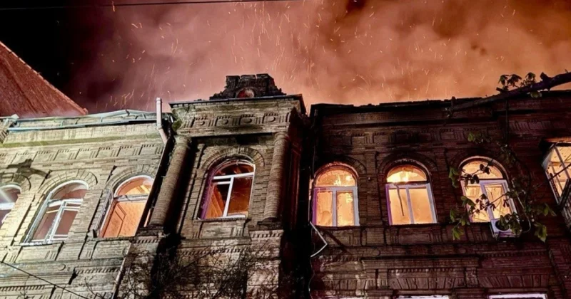 Украина под ударом: Киев, Харьков, Днепр, много жертв, взрывы, пожары... фото