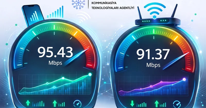 Azərbaycanda internetin sürəti artıb RƏSMİ
